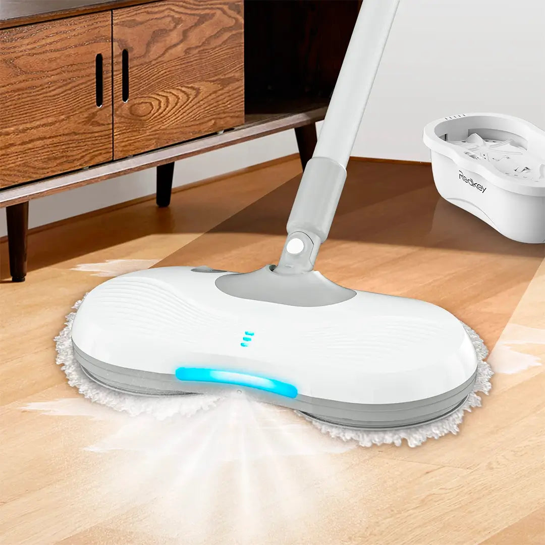 Mop Elétrico Módulos de Limpeza e Tanque Suporte [LEVE 2 PAGUE 1] BRINDES